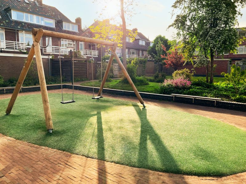 Wooden Playset Installation in Alpharetta, GA